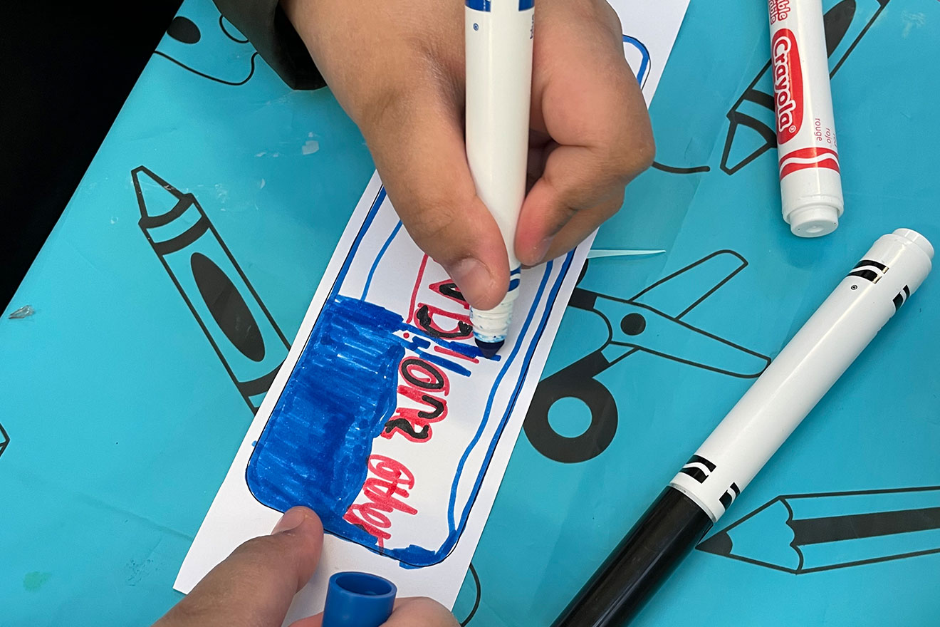 making a bookmark