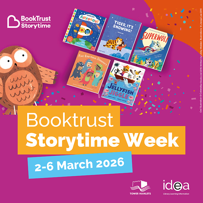 BookTrust Story Time 2-6 Marcch 2026