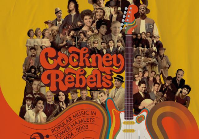 Image of musicians from tower hamlets as a collage 