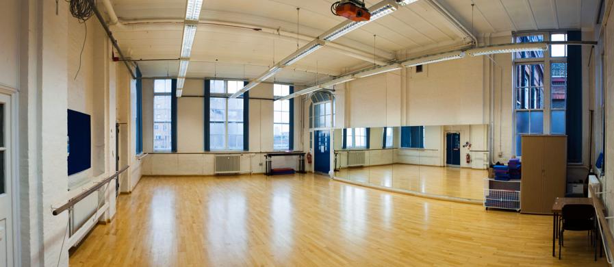 dance studio at shadwell centre