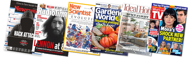 collection of magazines from around the world
