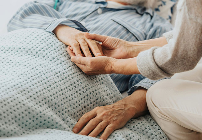 people holding hands