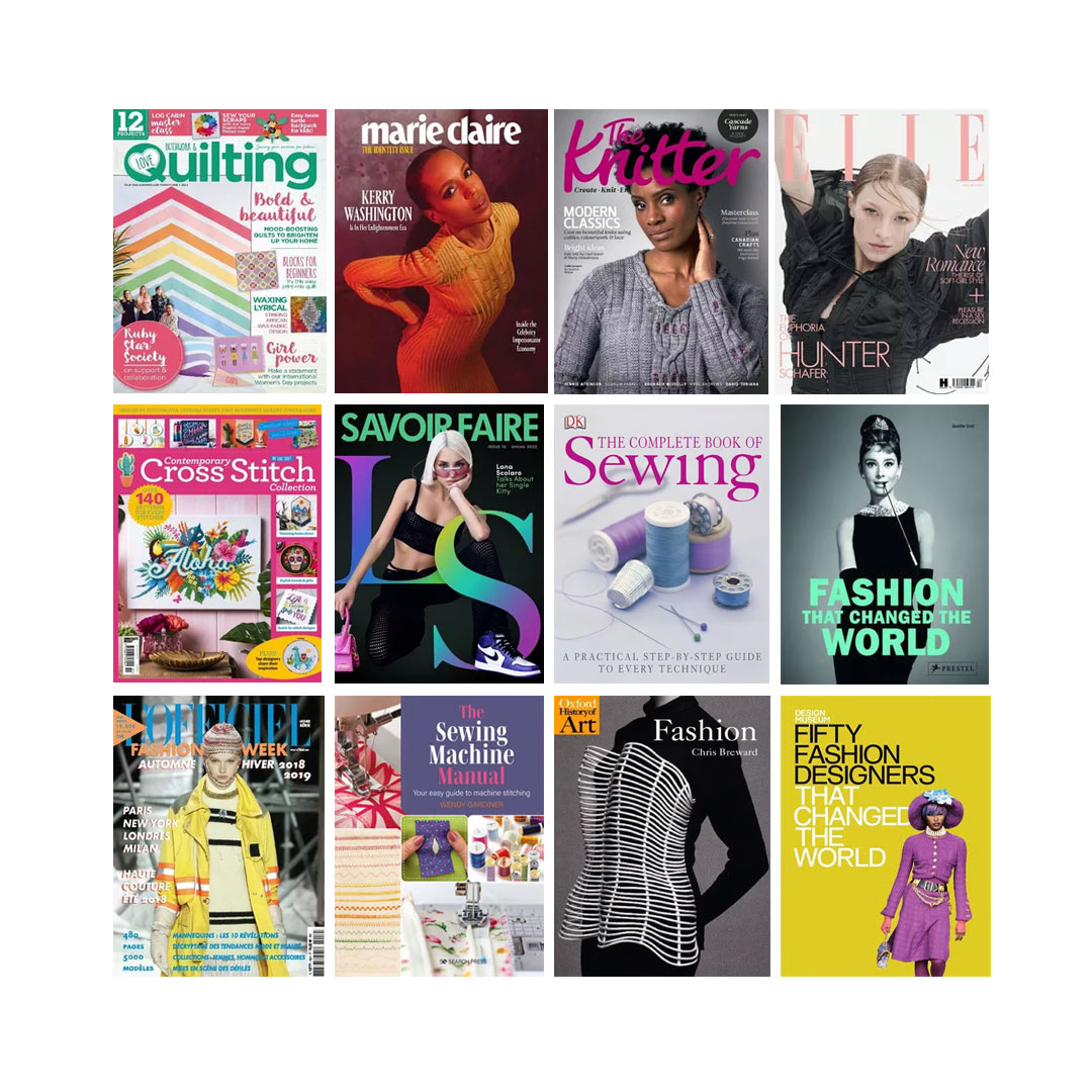 fashion books and magazines