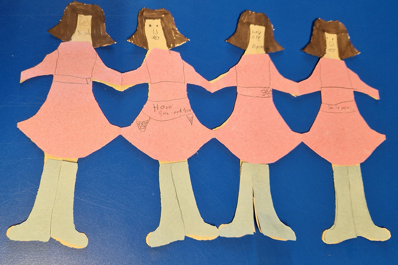 kindness paper dolls