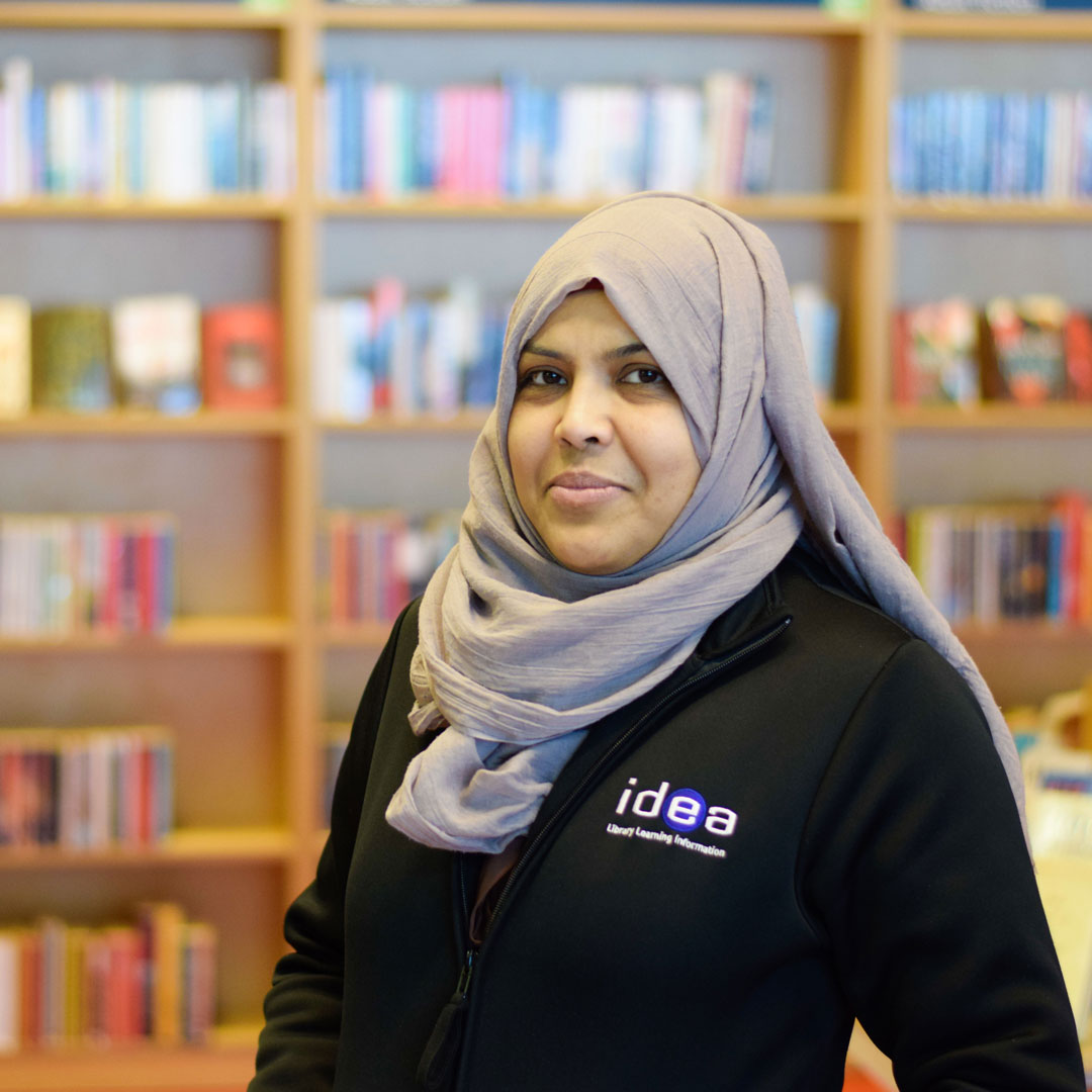 member of staff at Idea Store Whitechapel