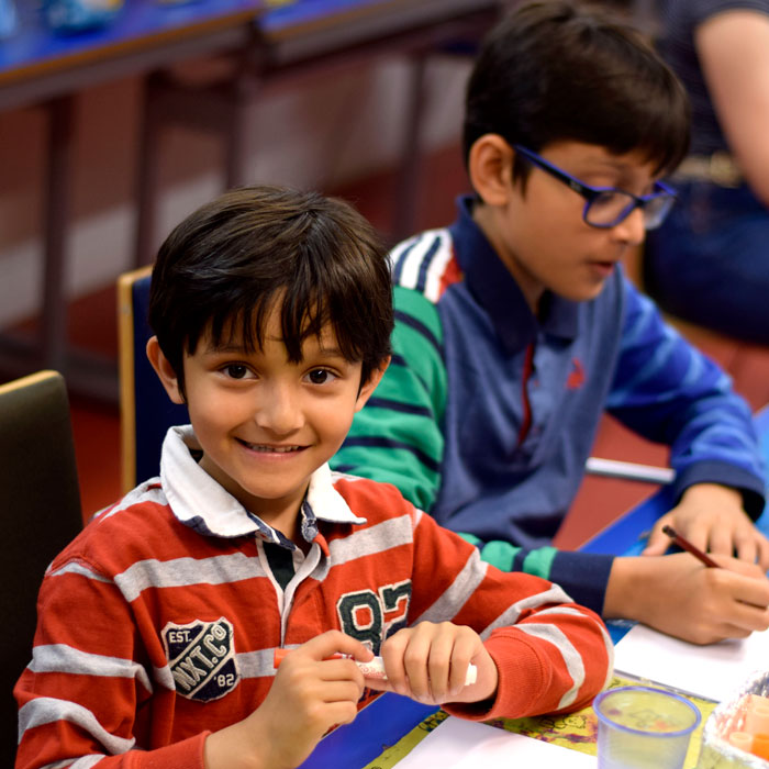 children drawing