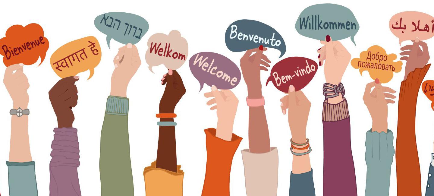 Language banner