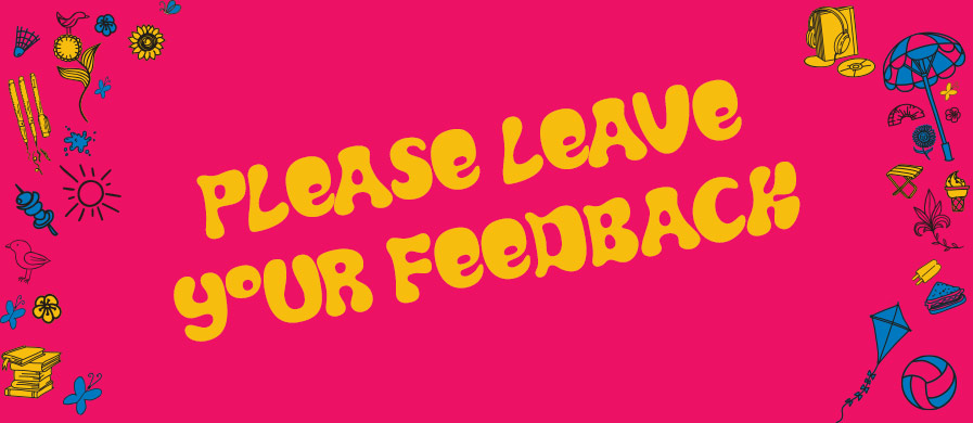please leave your feedback