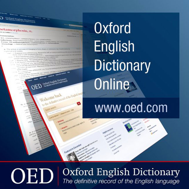 oxford english dictionary