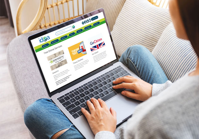 person using a computer