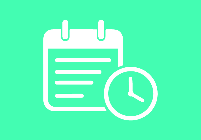 clock and calendar icon