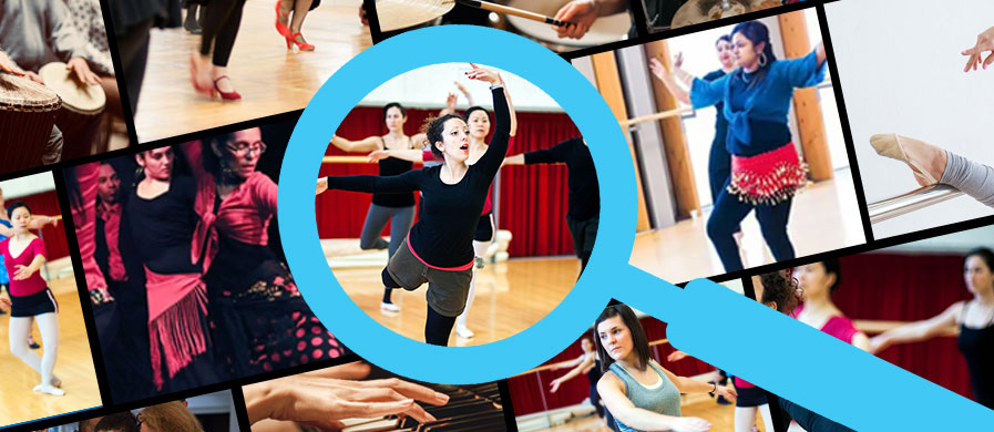 search for a performing arts course