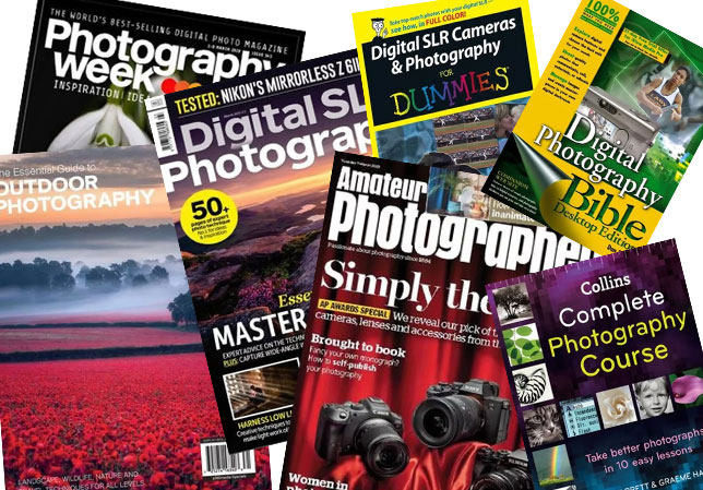 photography books and magazines
