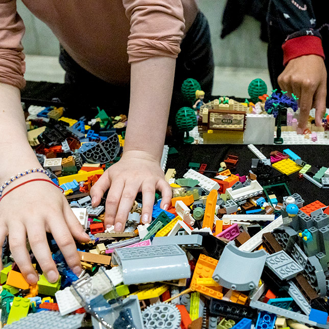 building lego
