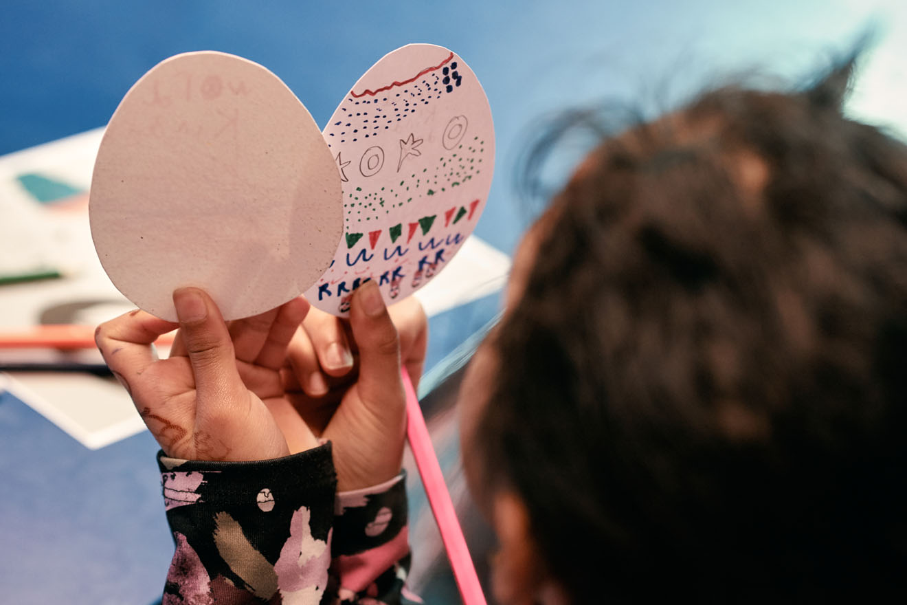 spine festival crafts made by children
