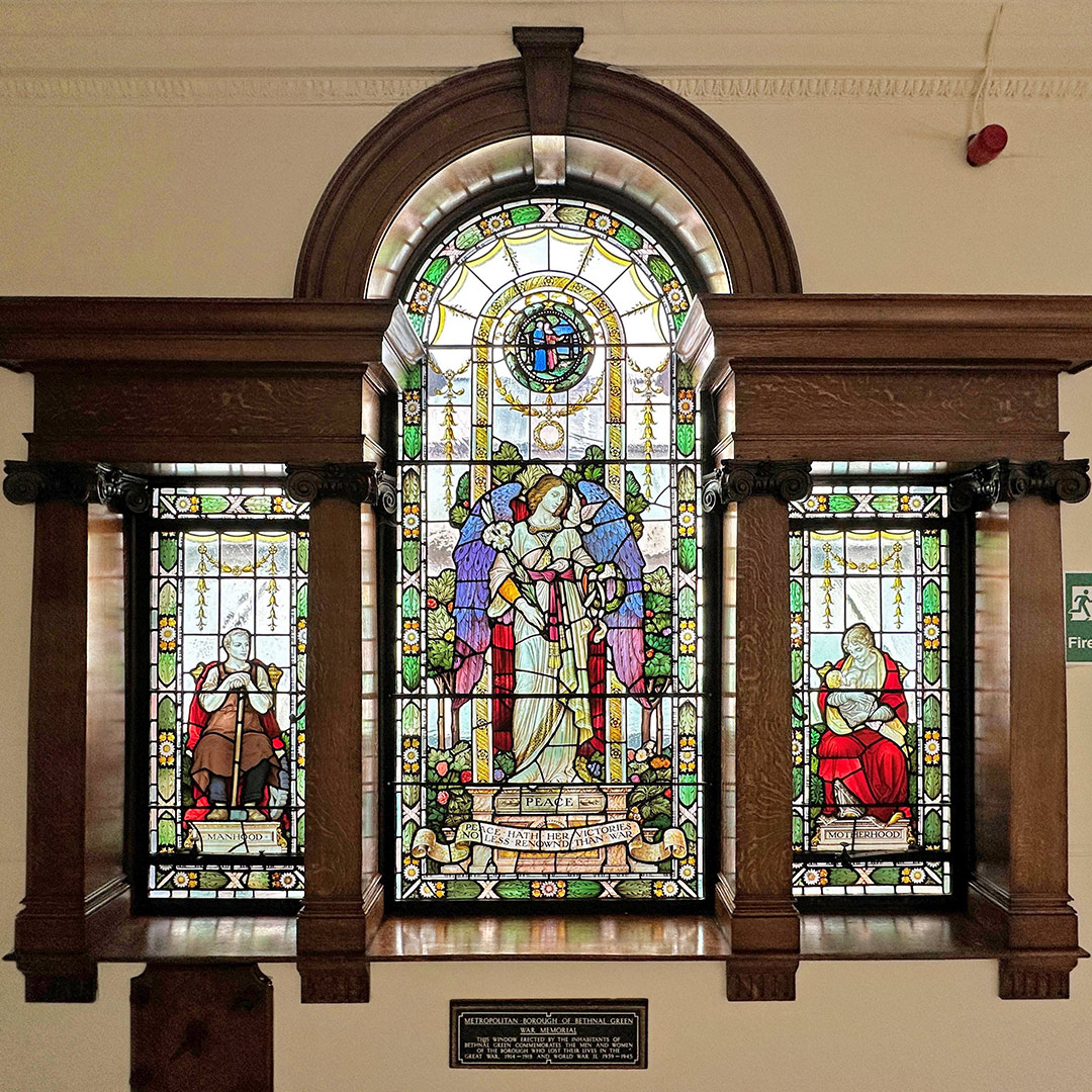 stained glass window