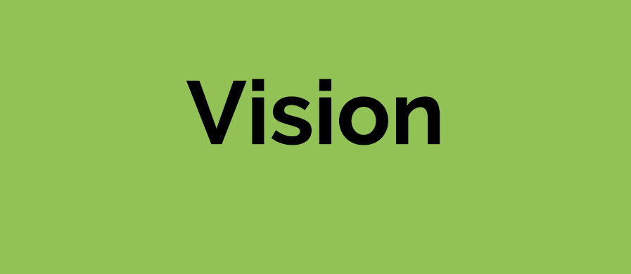 graphic saying vision