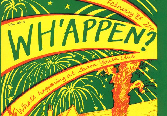 Wh'appen youth magazine cover 1985