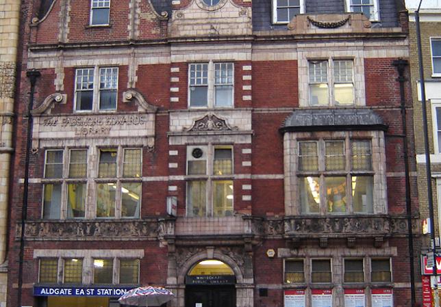 Image: Whitechapel Public Library, 2005, © Fin Fahey