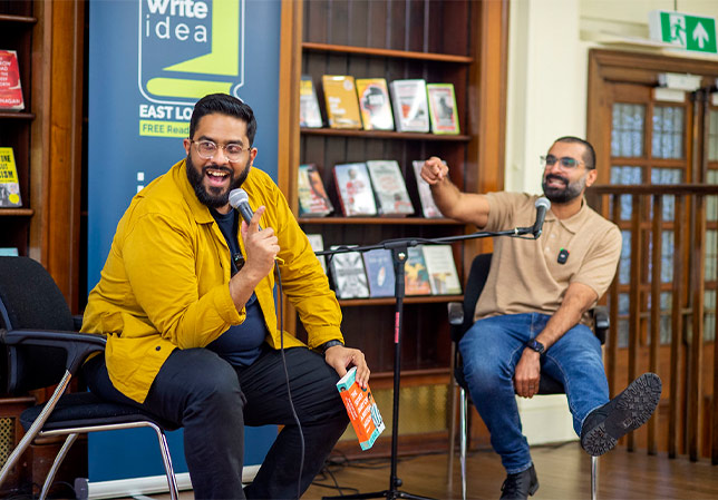 Tez Ilyas & Eshaan Akbar at writeidea