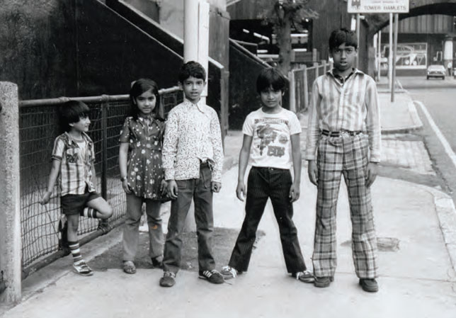 Bengali children in the 1980s
